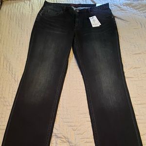 NWT Robert Graham dark-wash jeans